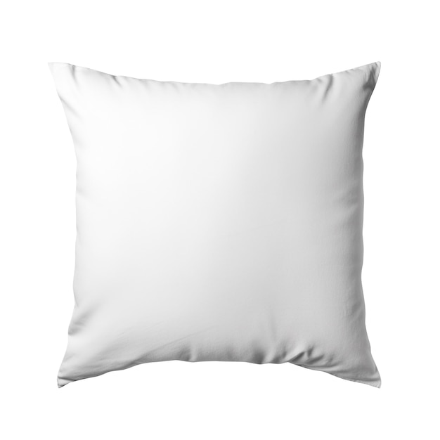 Photo white pillow isolated on white background