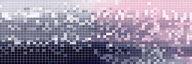 Photo a and white pixel pattern artwork in the style of abstractioncreation striped compositions intuitive abstraction light magenta and dark gray grid ar 31 job id 0dabffa0f5f04a7a868e82d4974e3890