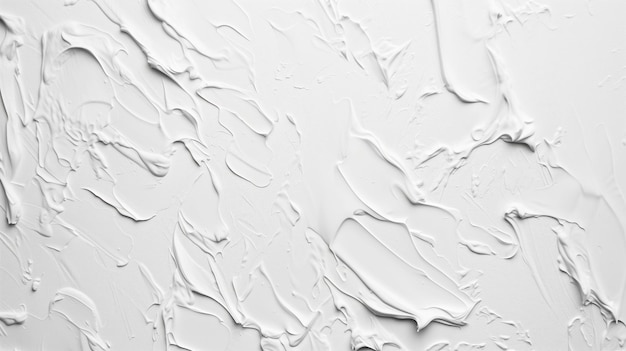 Photo white plaster texture on wall