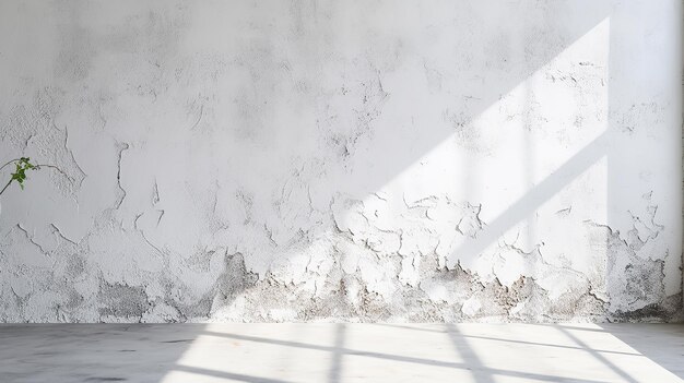 White plastered wall background A professional photography should use a high quality Generative AI