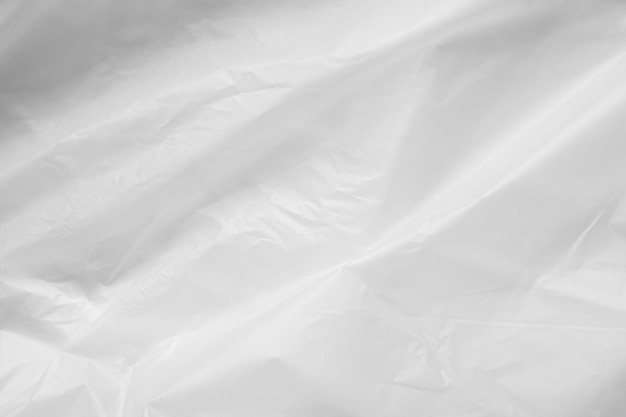 White plastic bag background texture close up