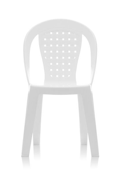 A White Plastic Chair