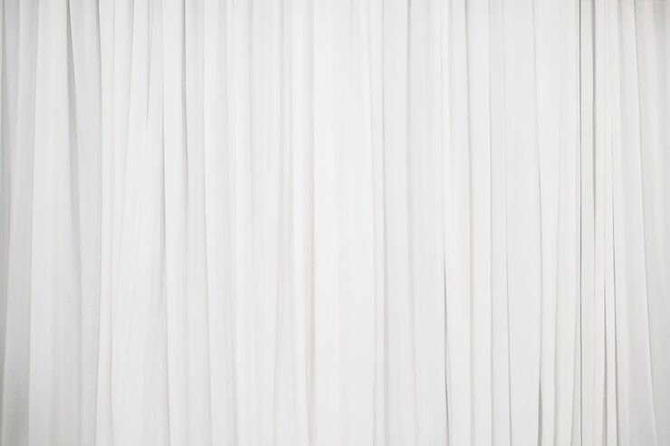 Photo white pleat cloth background for decoration