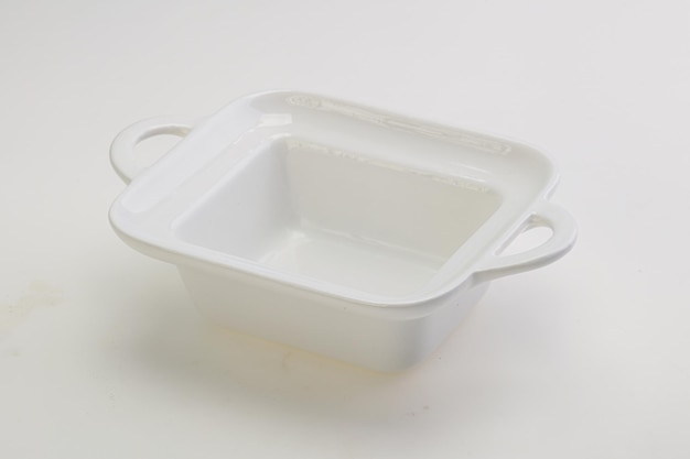 White proclean bowl for serving