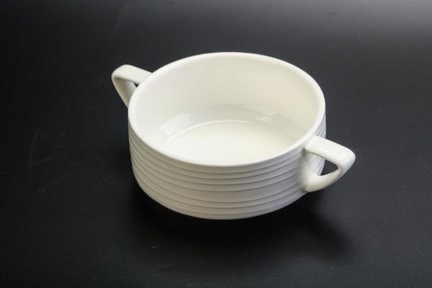 White proclean bowl for serving