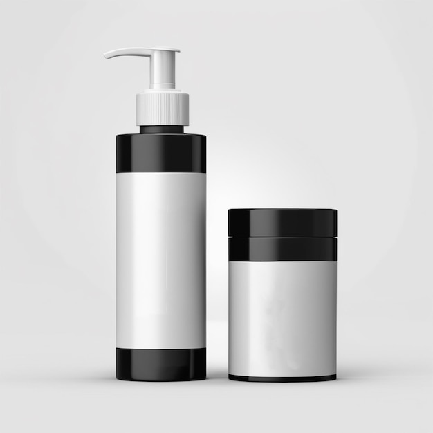 Photo white product mockup images