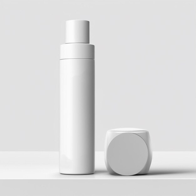 Photo white product mockup images