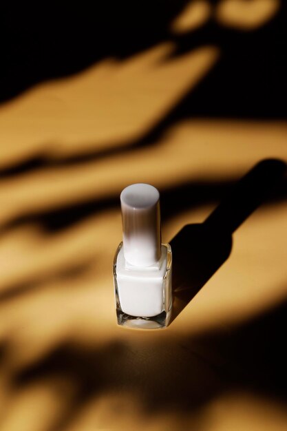 white protective nail polish in summer