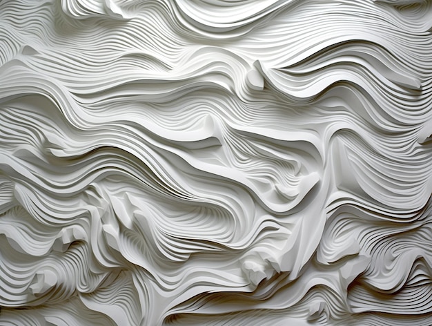 White relief paper background