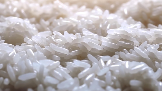 white rice background