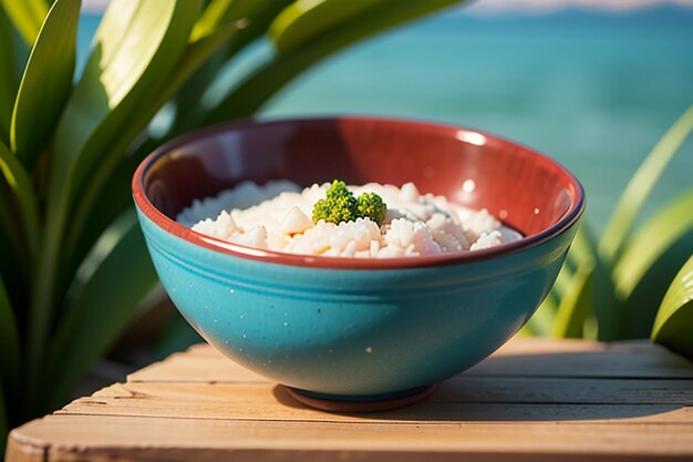 White rice is the favorite food of Chinese people eat rice for breakfast lunch dinner when hungry