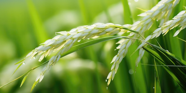 白米と水稲と稲