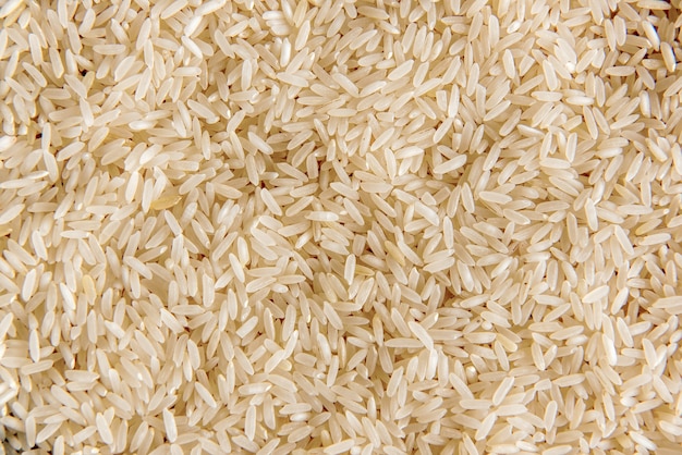 White rice texture background.