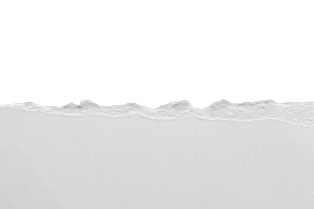 close up of a white ripped piece of paper with copyspace. torn paper  isolated transparent png 25921212 PNG