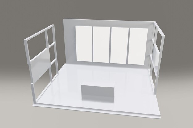 a white room with a white shelf and a white shelf with a window