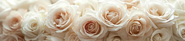 white roses background