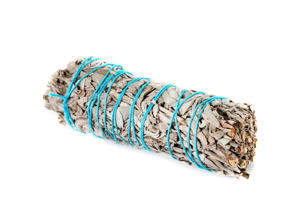 Photo white sage incense