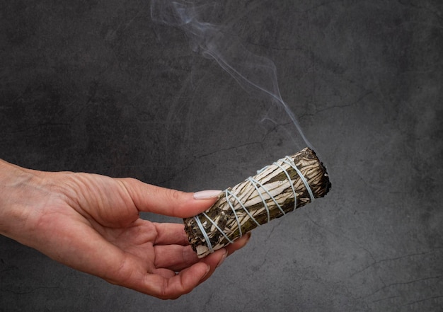 White sage incense