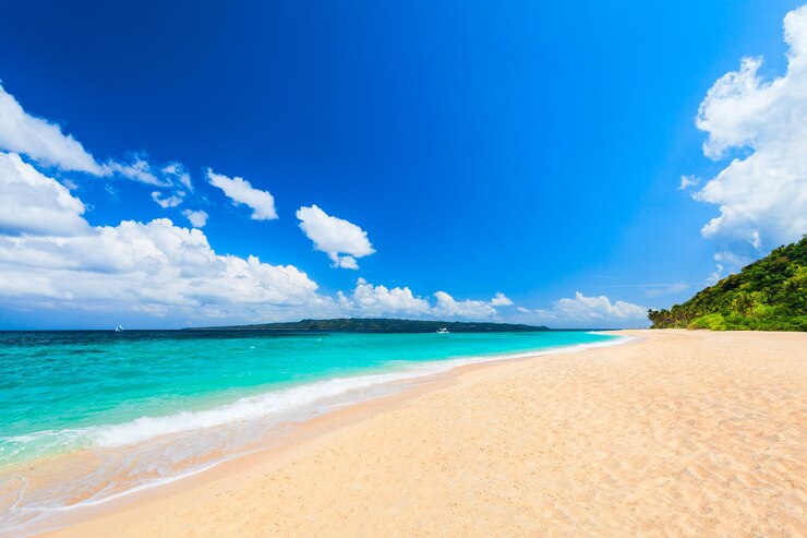 Photo 白い砂浜 ボラカイ島 フィリピン
