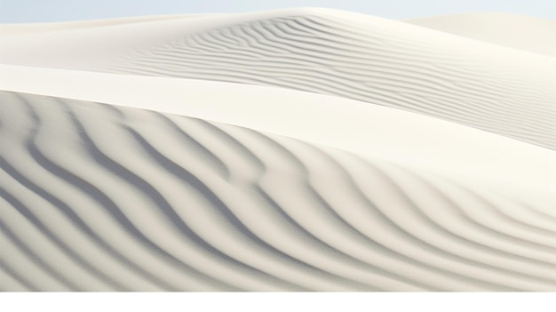 white sands dunes