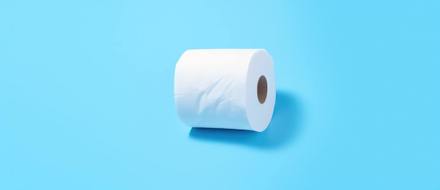 白いトイレのトイレ衛生背景ロール 拭く 柔らかい紙 清潔