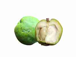 Photo white sapote casimiroa edulis casimiroa mexican apple or witsapot is eatble fruits