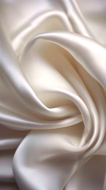 white satin cloth photo