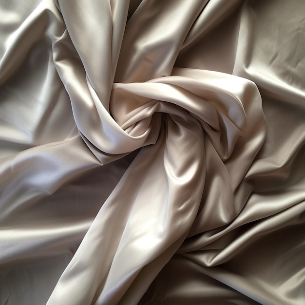 white satin cloth photo
