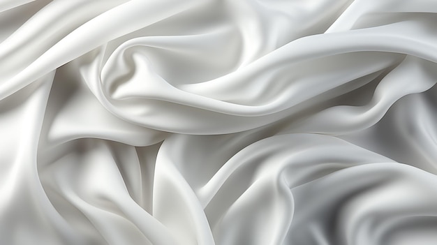 white satin fabric HD 8k wall paper Stock Photographic image