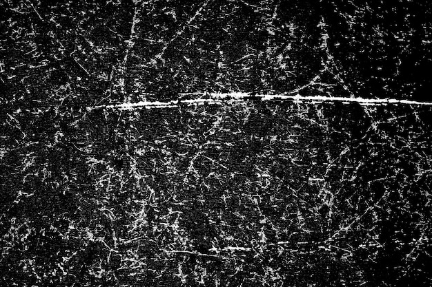 White scratches isolated on black background