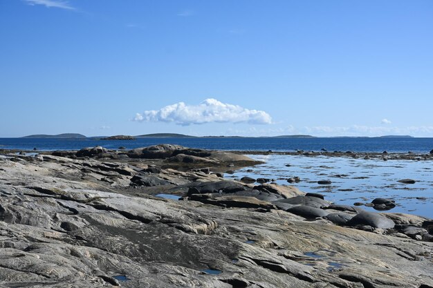 夏の終わりの白海