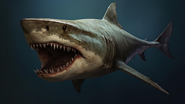 White Shark A Realistic Video Game Featuring Hyperdetailed Ren