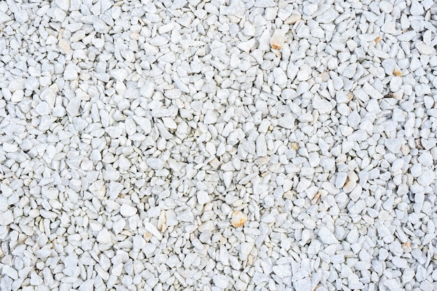 White shingle pebbles suitable