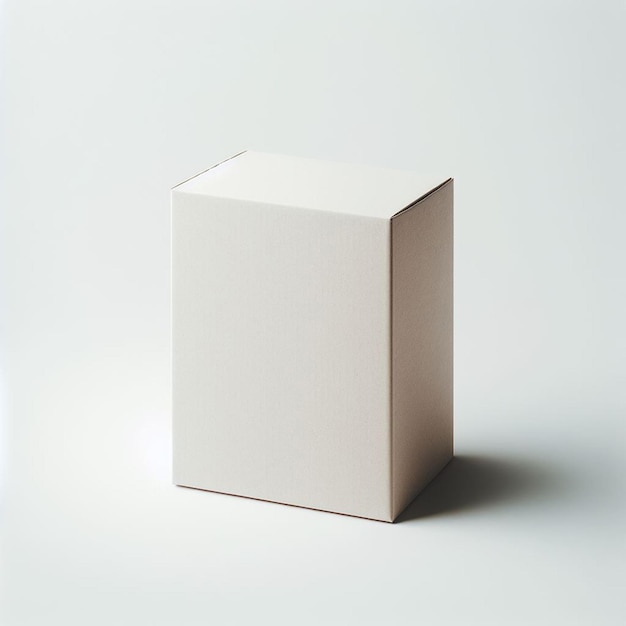 Photo white shipping box