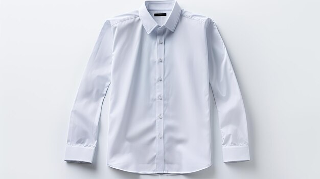 a white shirt with a collar that says " shirt ".