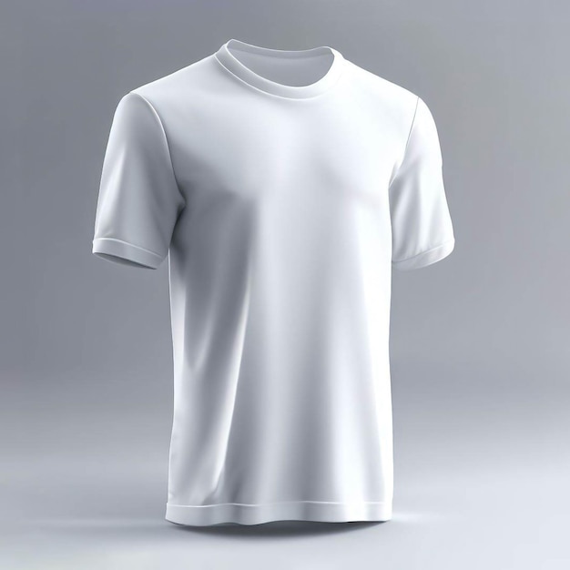 Premium Photo | A white shirt with a short sleeve