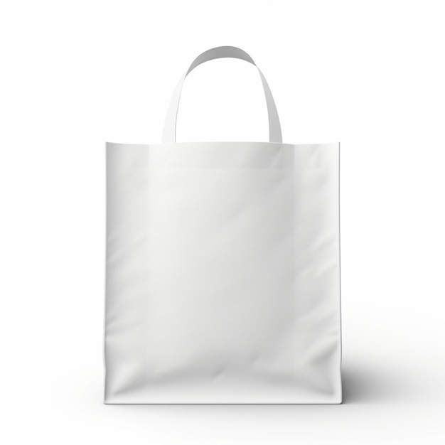 white shopping bag