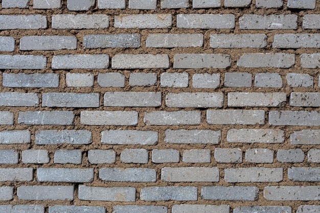 White silicate brick wall outdoor texture and background