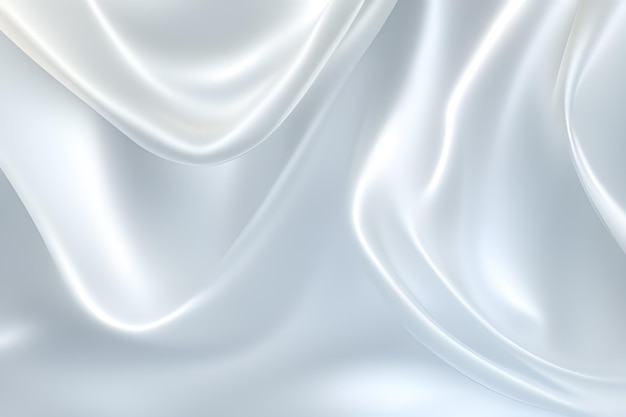 White Silk Background