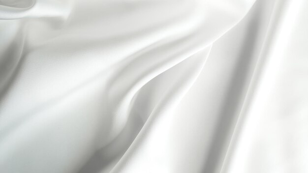 white silk fabric background curly lines