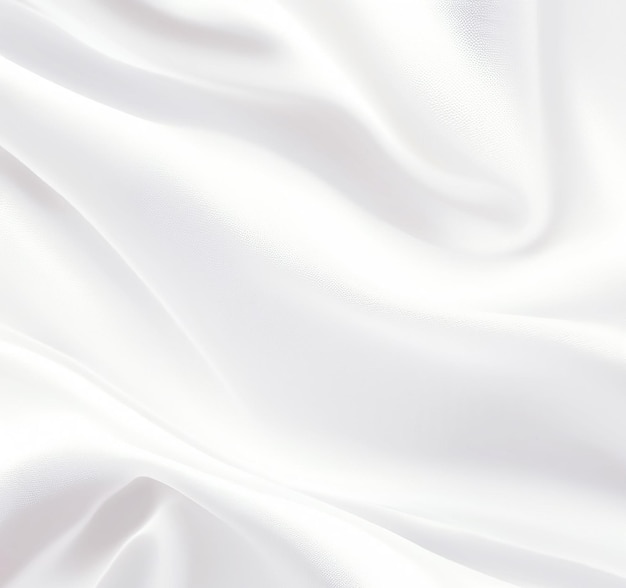 White silk fabric textured background