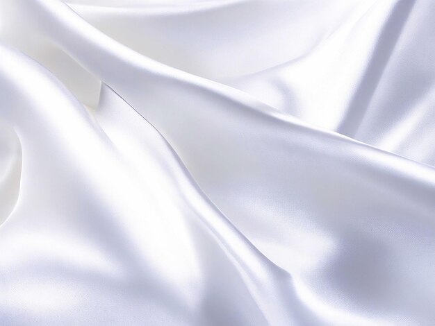 Photo white silk or satin luxury fabric texture can use as abstract background download