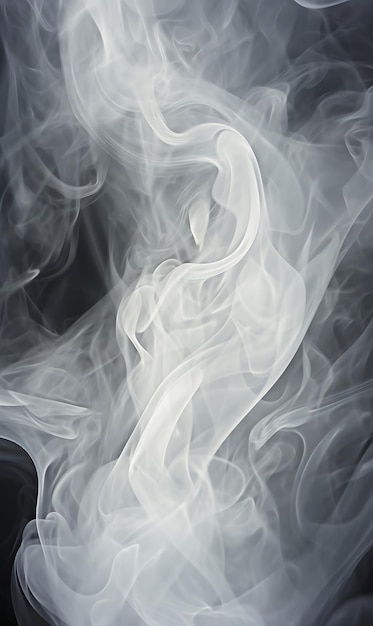 Photo white smoke abstract background texture