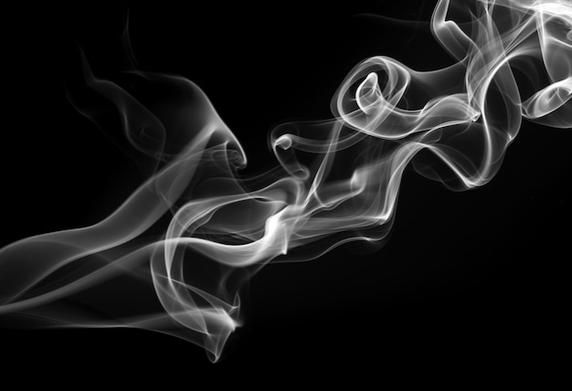 White smoke abstract 