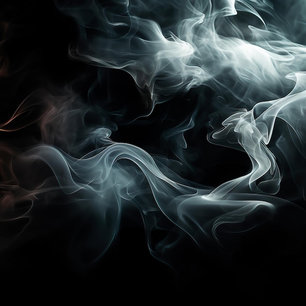 Premium AI Image | white smoke background with black background