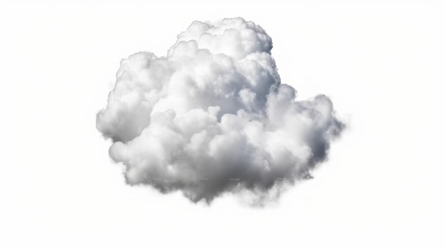 Photo white smoke cloud background