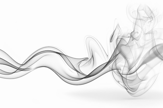 Photo white smoke wallpaper abstract desktop background