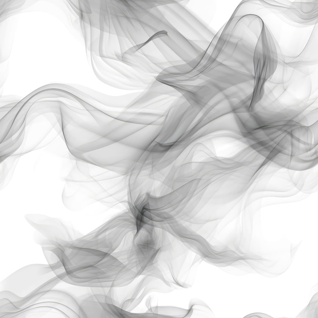 Photo white smoke on white background seamless background generative ai