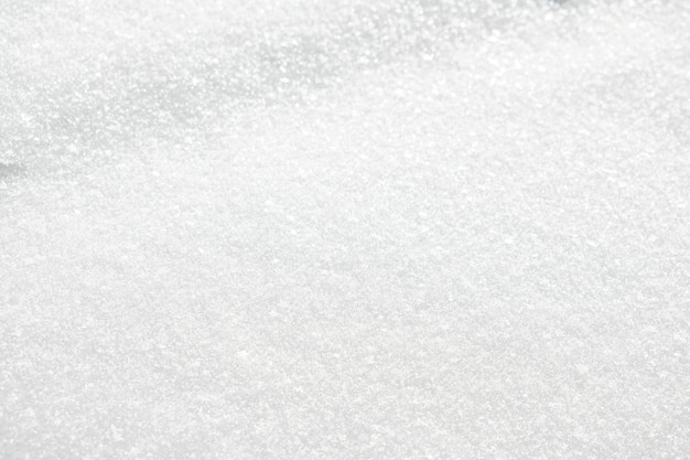 Sfondo bianco di neve