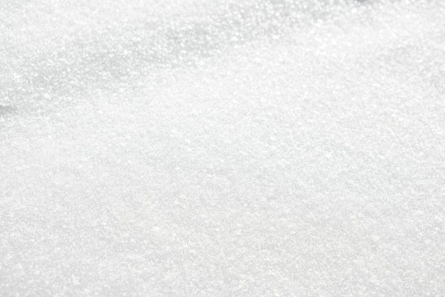 white snow background